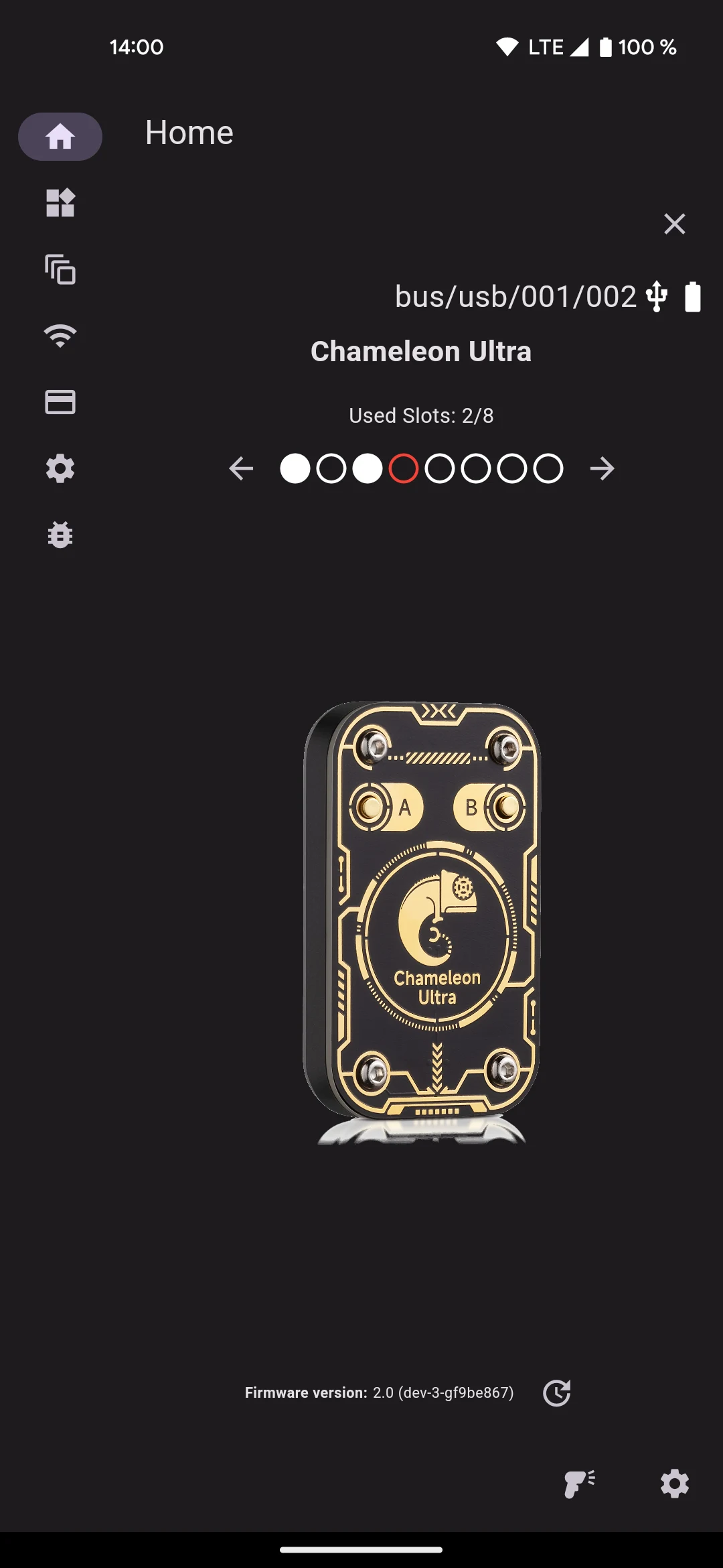 Chameleon Ultra GUI screenshot