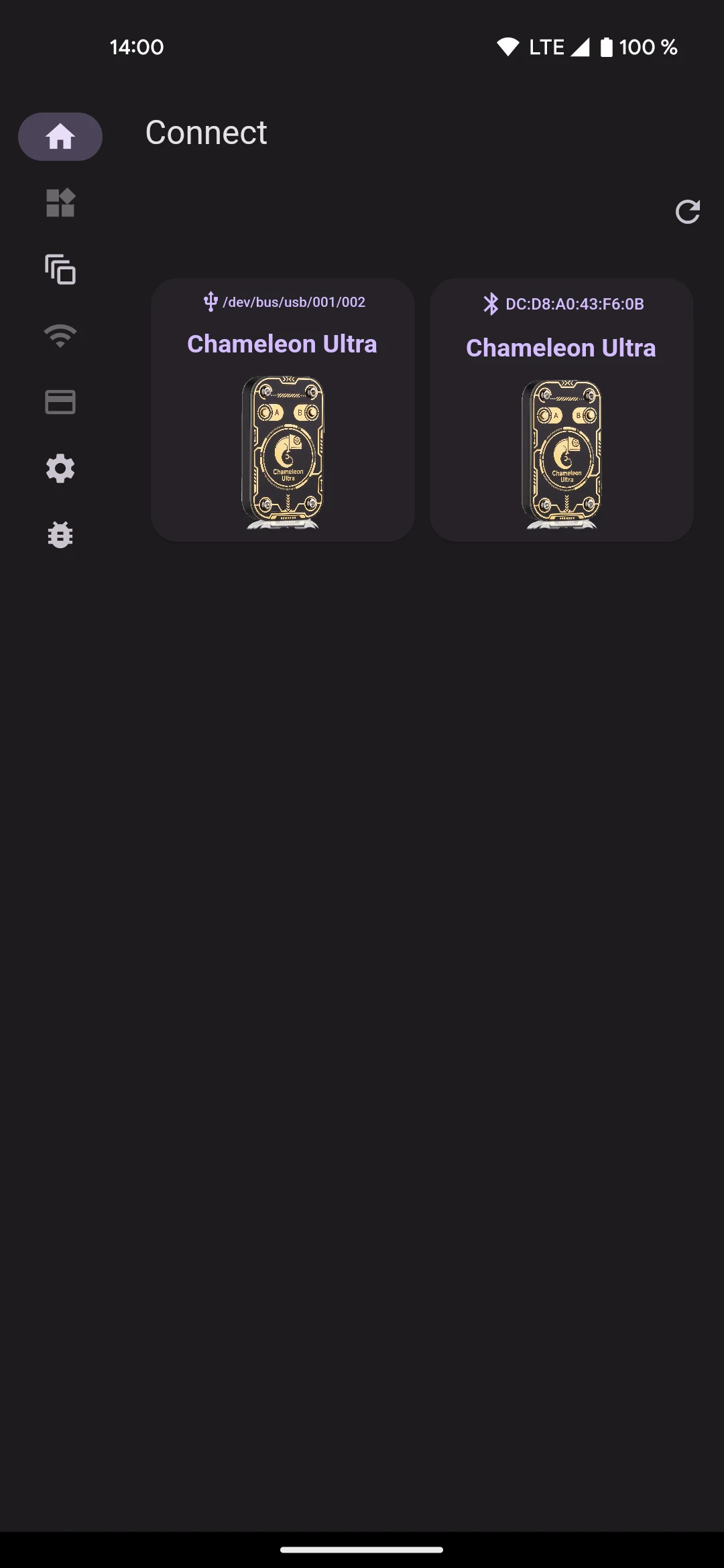 Chameleon Ultra GUI screenshot
