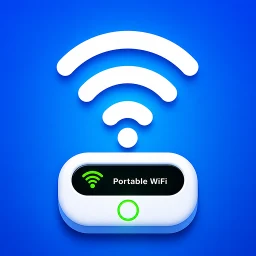 Portable WiFi: Mobile Hotspot 图标